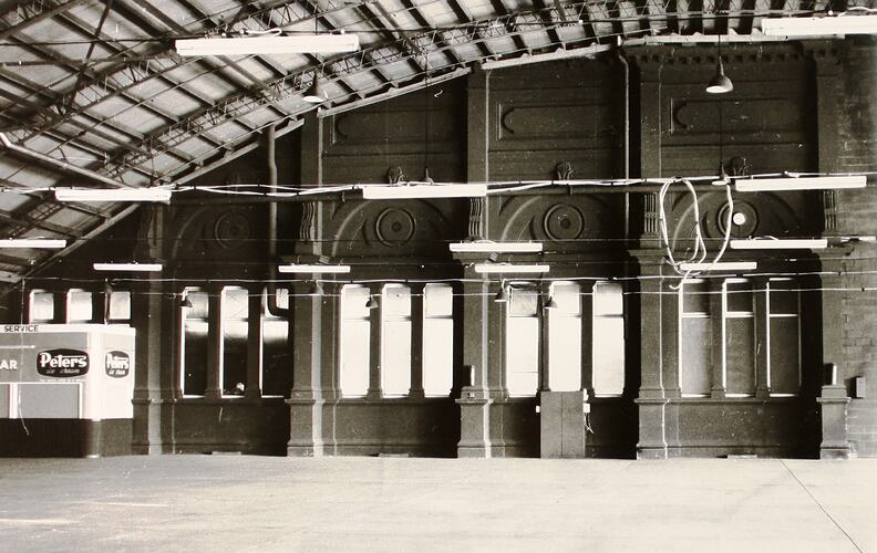 Photograph - Stadium Annexe, West Wall, Exhibition Building, Melbourne, 1971