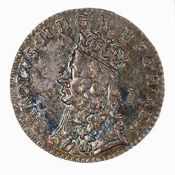 Coin - Penny, Charles II, Great Britain, 1660-1669 (Obverse)