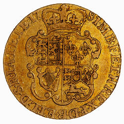 Coin - 1 Guinea, George III, Great Britain, 1781 (Reverse)