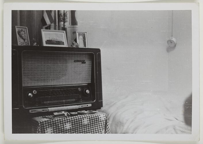 Interior of Small Bedroom, Elwood, Victoria, 1961