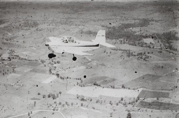 Photograph - Millicer Airtourer VH-FMM Prototype In Flight, Australia, circa 1959