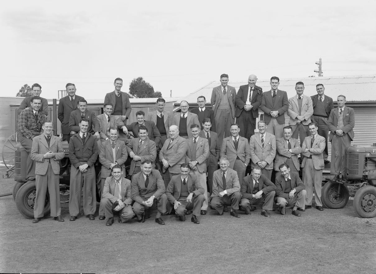 Negative International Harvester, Geelong Training School, Students