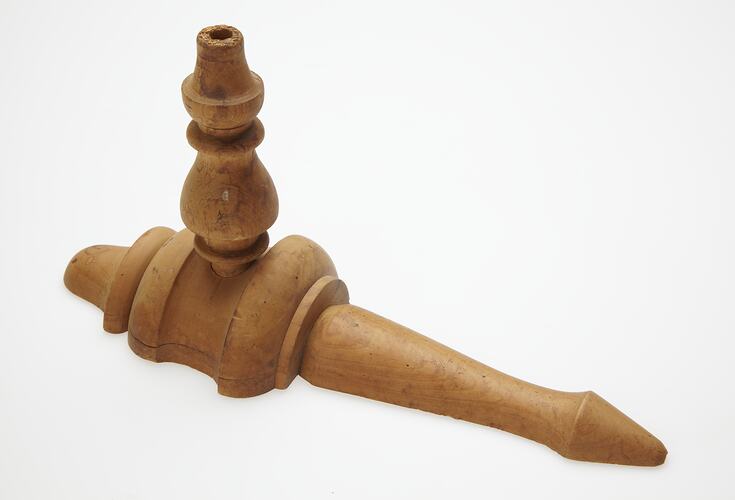 Hanger - Adolph Bruhn & Son, Wooden, Turned, circa 1970-1990