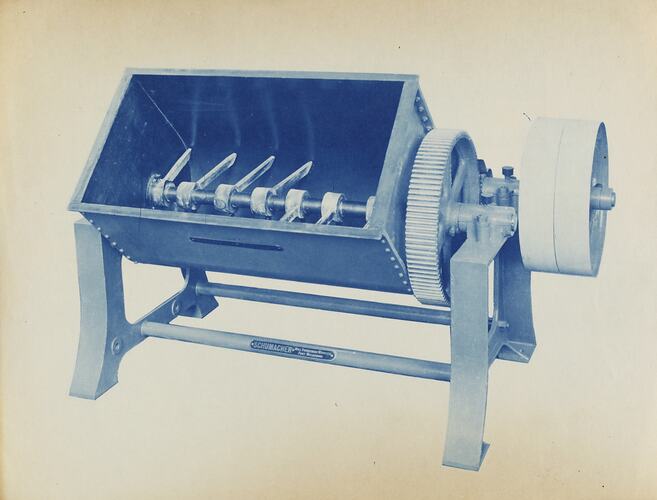 Photograph - Schumacher Mill Furnishing Works, 'Mixing Equipment', Port Melbourne, Victoria, circa 1940s