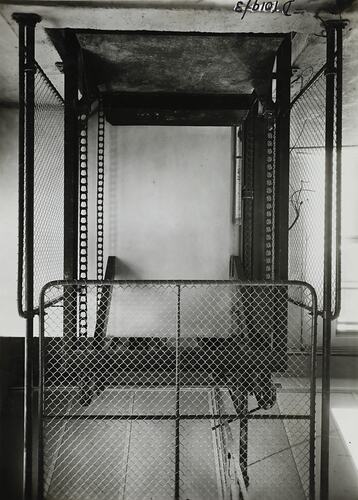 Photograph - Schumacher Mill Furnishing Works, 'Platform Elevator', Port Melbourne, Victoria, circa 1930s