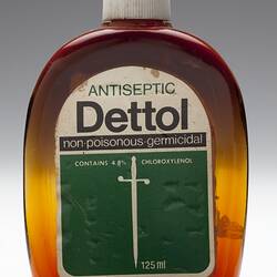 Antiseptic - 'Dettol', First Aid Kit, Homemade, Sophus Bruhn, circa 1970-1990