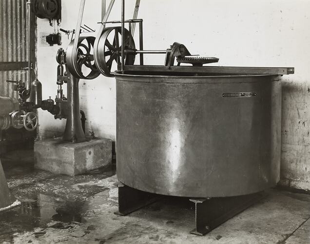 Photograph - Schumacher Mill Furnishing Works, Machine in Factory, Port Melbourne, Victoria, circa 1940s