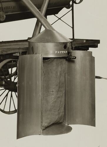 Photograph - Schumacher Mill Furnishing Works, Seed Grading Machine Compnent, Port Melbourne, Victoria, circa 1940s