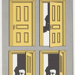 Leaflet - 'Don't Slam the Door in Their Faces', Ecumenical Migration Centre, circa 1980s