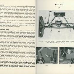 Instruction Booklet, Hanomag R45 Tractor