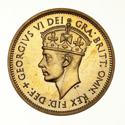 Proof Coin - 1 Shilling, British West Africa, 1949