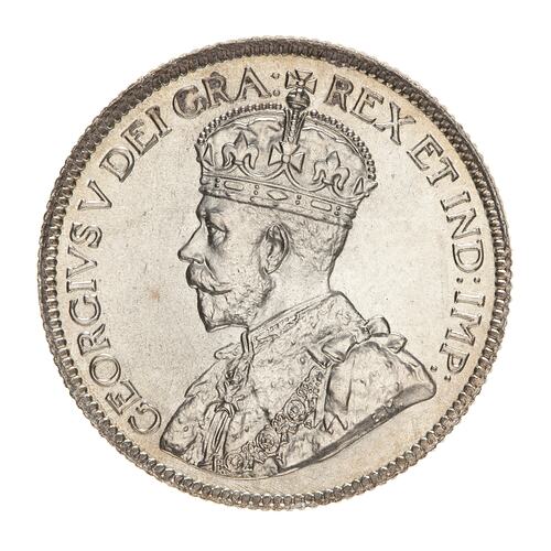 Coin - 9 Piastres, Cyprus, 1921