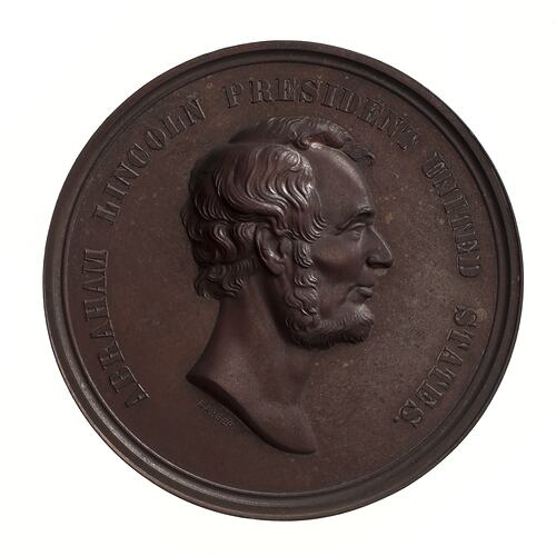 Medal - Louis Agassiz, United States of America, 1873