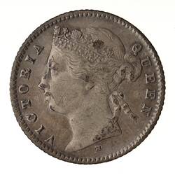 Coin - 20 Cents, Mauritius, 1877
