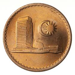 Coin - 1 Sen, Malaysia, 1973