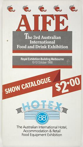 Catalogue - The 3rd Australian International Food & Drink Exhibition, Melbourne