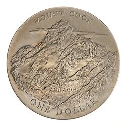 Coin - 1 Dollar, New Zealand, 1970