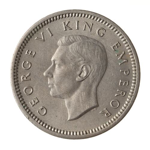 Coin - 3 Pence, New Zealand, 1947