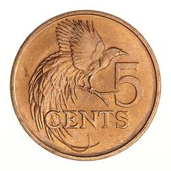 Coin - 5 Cents, Trinidad & Tobago, 1979