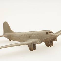 Toy Aeroplane - Khaki Plastic