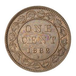 Coin - 1 Cent, Canada, 1882