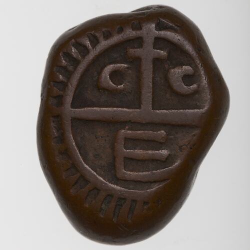 Coin - 1 Dudu, Madras Presidency, India, 1720s