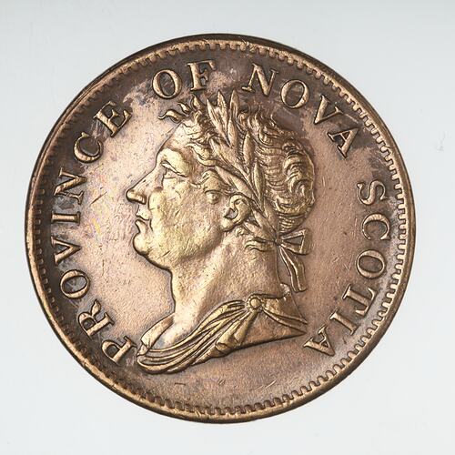 Coin - 1/2 Penny, Nova Scotia, Canada, 1832