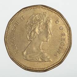 Coin - 1 Dollar, Canada, 1988