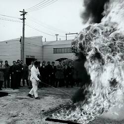 Photograph - Massey Ferguson, Fire Drill, Sunshine, Victoria, 1966