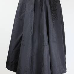 Skirt - Gored, With Train, circa 1890s