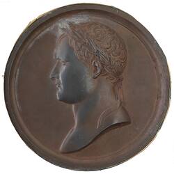 Medal - Portrait of Napoleon (Electroformed), France