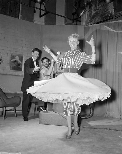 Woman Dancing, Arthur Murray Dance Studio, Melbourne, Victoria, May 1957