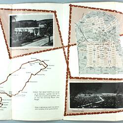 Leaflet - 'Adelaide and the Mount Lofty Ranges', Adelaide, South Australia, January 1961.