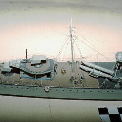 Ship Model - Destroyer HMAS 'Voyager'