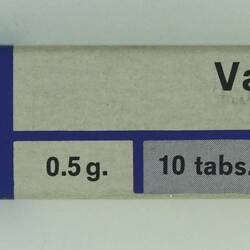 Bottle - Drug, Valamin (Ethinamate), Schering AG Berlin