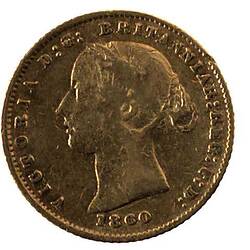 Coin - Half Sovereign, Australia, 1860