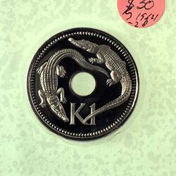 Proof Coin - 1 Kina, Papua New Guinea, 1975