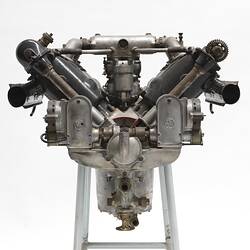 Aero Engine - Wolseley Motors Ltd, Hispano-Suiza W4A, 'Viper', V-8 Inline, Birmingham, England, circa 1918