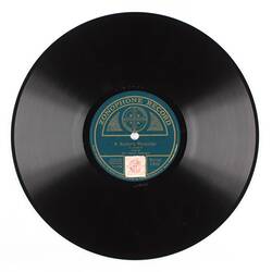 Disc Recording - Zonophone, Double-Sided, "A Sailor's Paradise" & "In An Old Fashioned Town", Dawson, 1910-1926