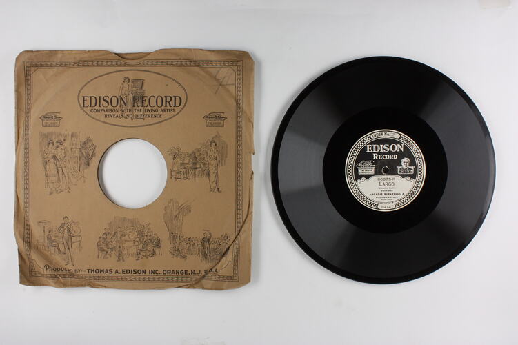 Disc Recording - Edison, Double-Sided, 'Largo' and 'Scenes De La Csarda', 1926-1929