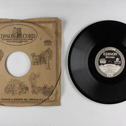 Disc Recording - Edison, Double-Sided, 'Trio No. 1 In B Flat Part 3' and 'Trio No. 1 In B Flat Part 4', 1928-1929