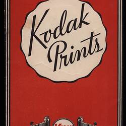 Film Wallet - Kodak Australasia Pty Ltd, 'Kodak Prints', circa 1940s