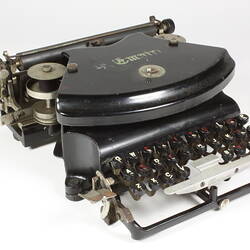 Old fashioned typewriter.