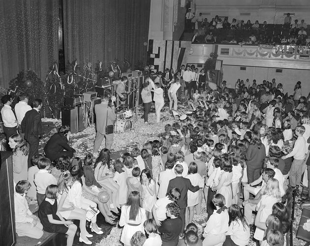 Normie Rowe Performing at Melbourne Town Hall, 1968