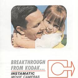 Cover page with photograph of father and daughter.