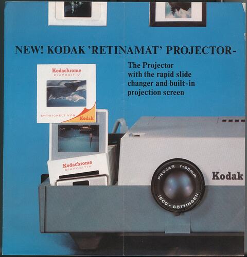 Brochure with pictures and text.
