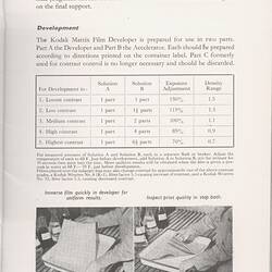 Page with text, diagram and photographs.