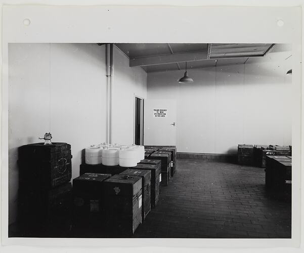Kodak Australasia Pty Ltd, Storage Area, Coburg, circa 1963