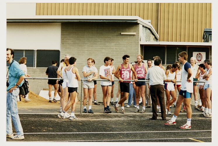 Kodak Australasia Pty Ltd, 10km Kodak Challenge, Employees Trackside, Coburg, 07 Feb 1989