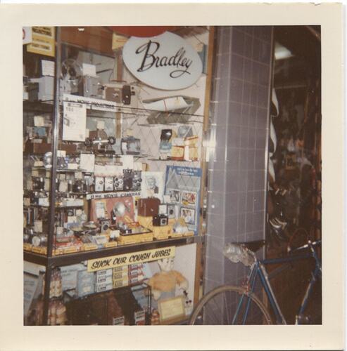 Photograph - Bradley Chemist Kodak Shopfront Display, circa 1960s